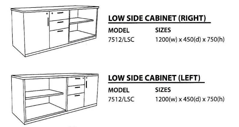 LOW SIDE CABINET